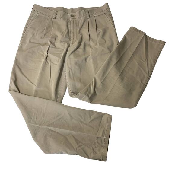 DOCKERS Mens Medium Wash Khaki Casual Pants 36 Waist - Picture 1 of 5